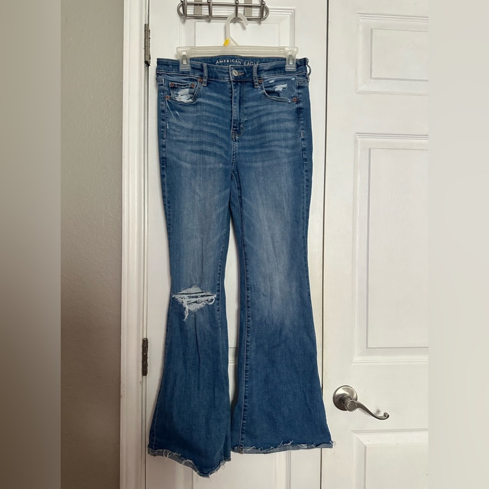 size 4 short high rise american eagle jeans